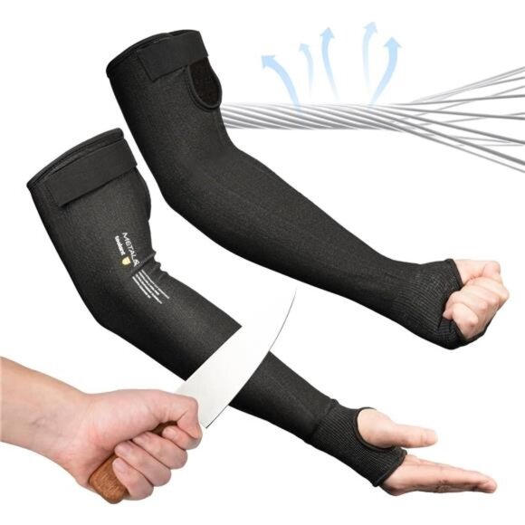 Ultra-Comfort Cut Resistant Sleeves for Thin Skin and Bruising, Cooling - Picture 1 of 7